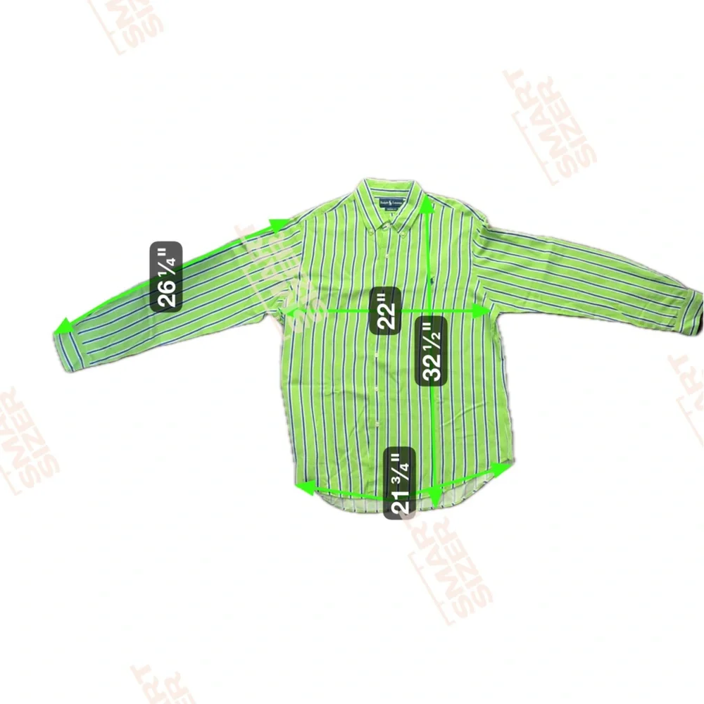 Ralph Lauren Custom Fit Silk & Linen Custom Fit Button Down XL Extra Large - Picture 3 of 9